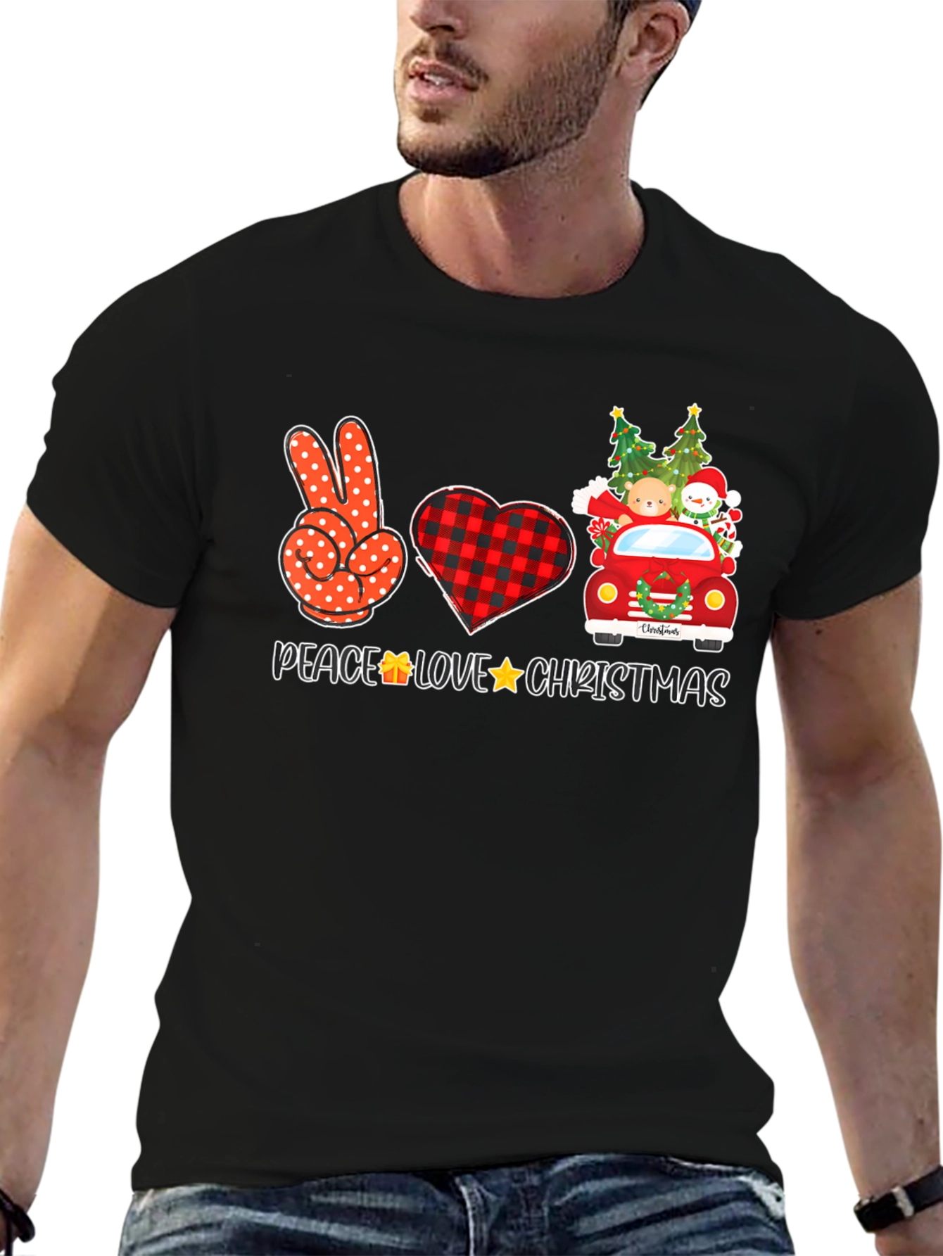 Peace Love Christmas T-Shirt