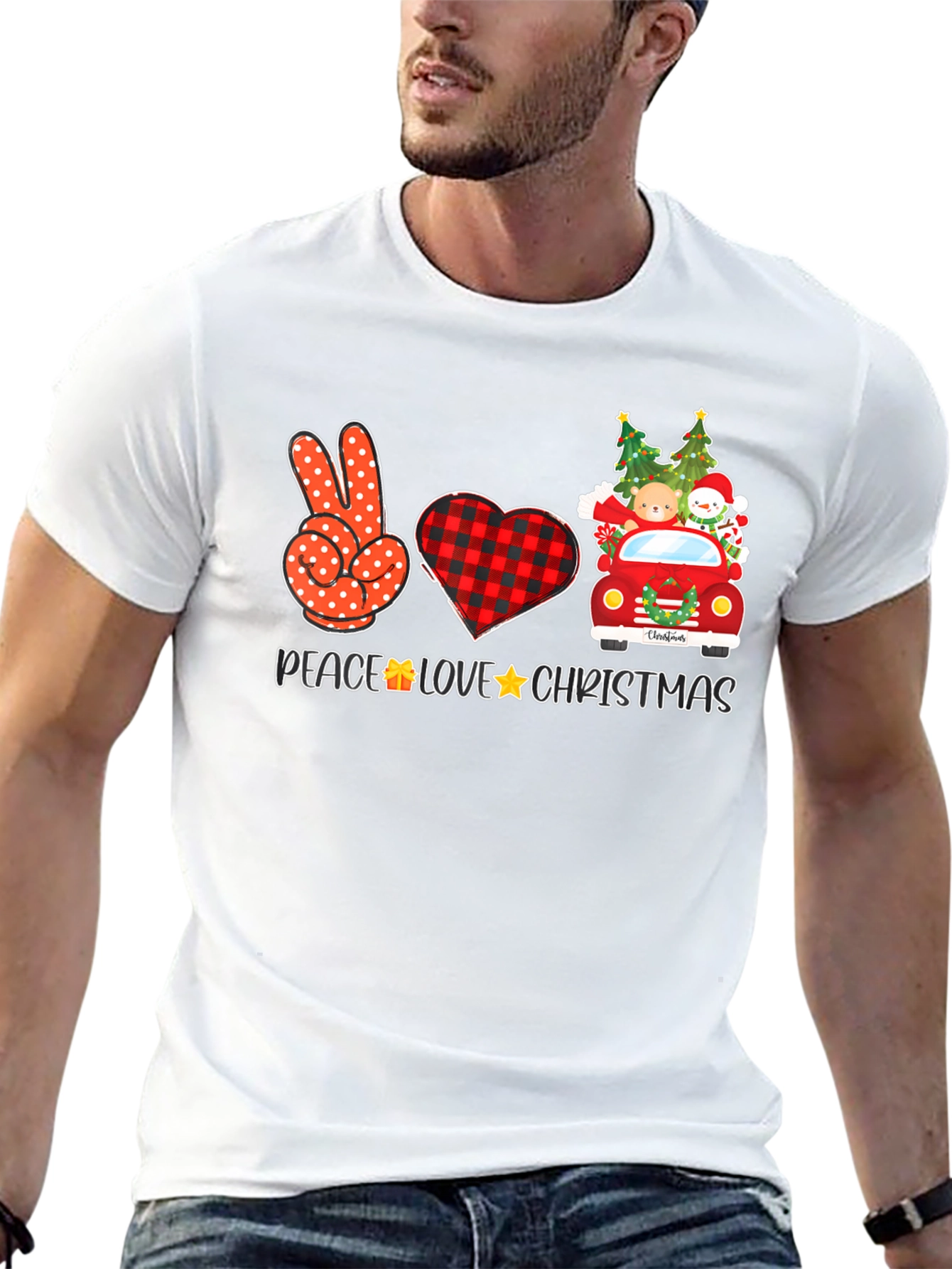 Peace Love Christmas T-Shirt