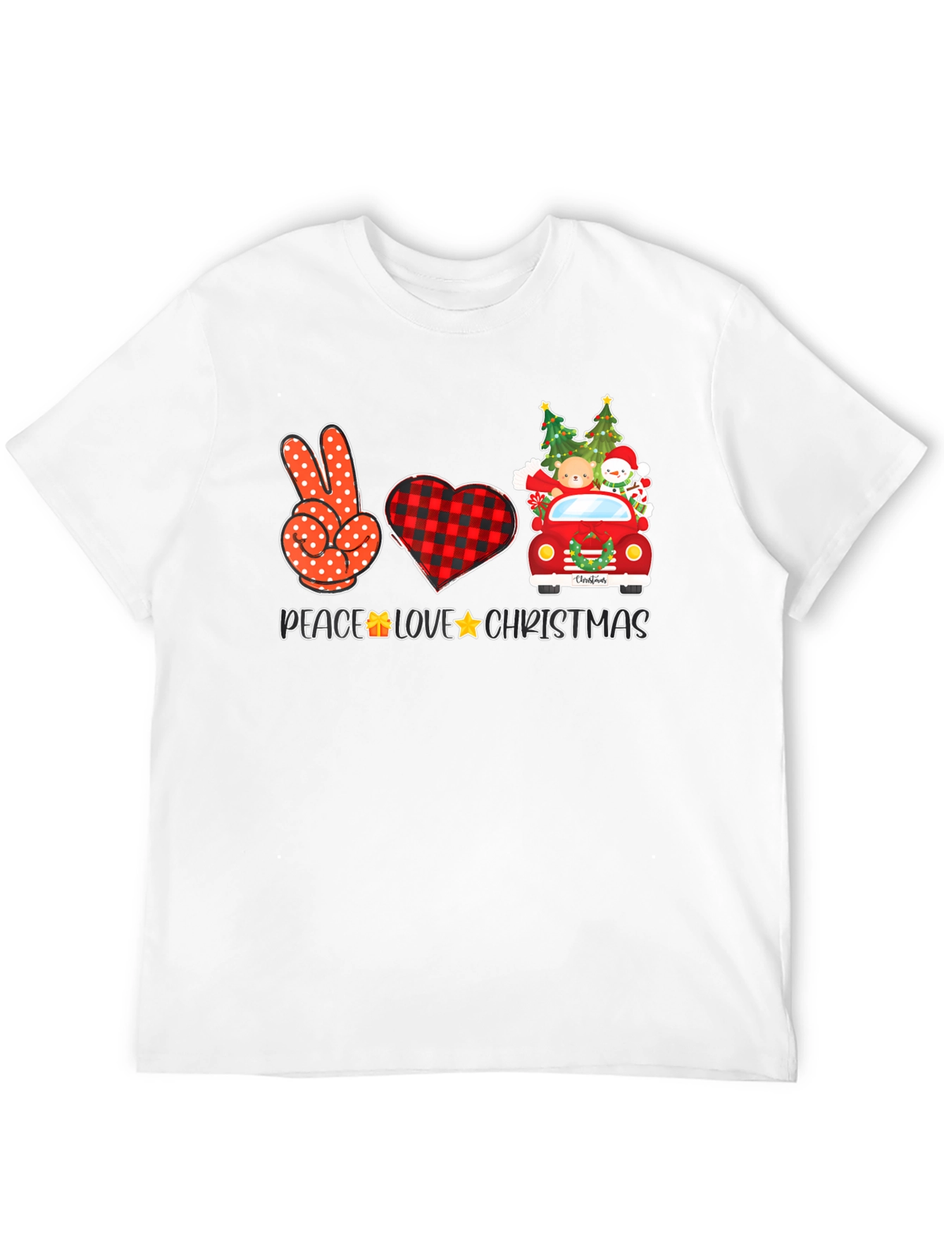 Peace Love Christmas T-Shirt