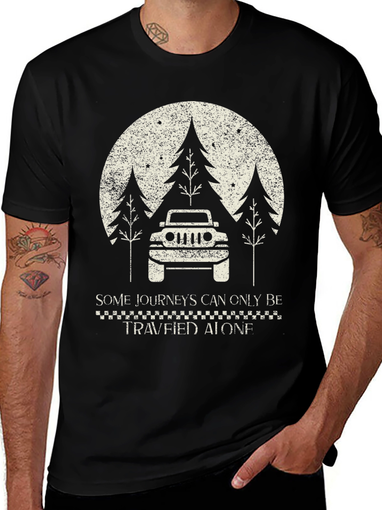 Journey Alone T-Shirt - Off Road Adventure