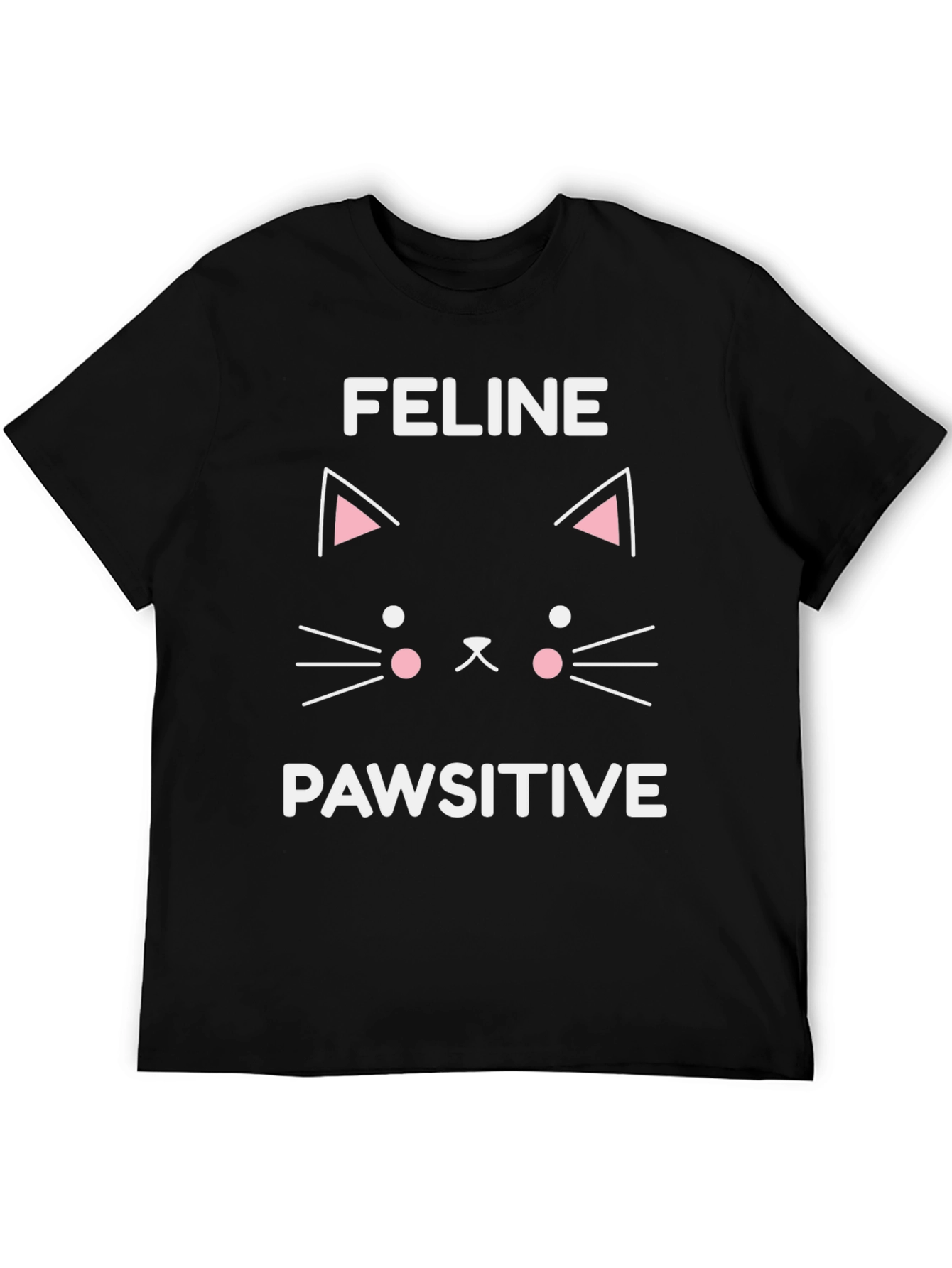 Feline Pawsitive Graphic Tee