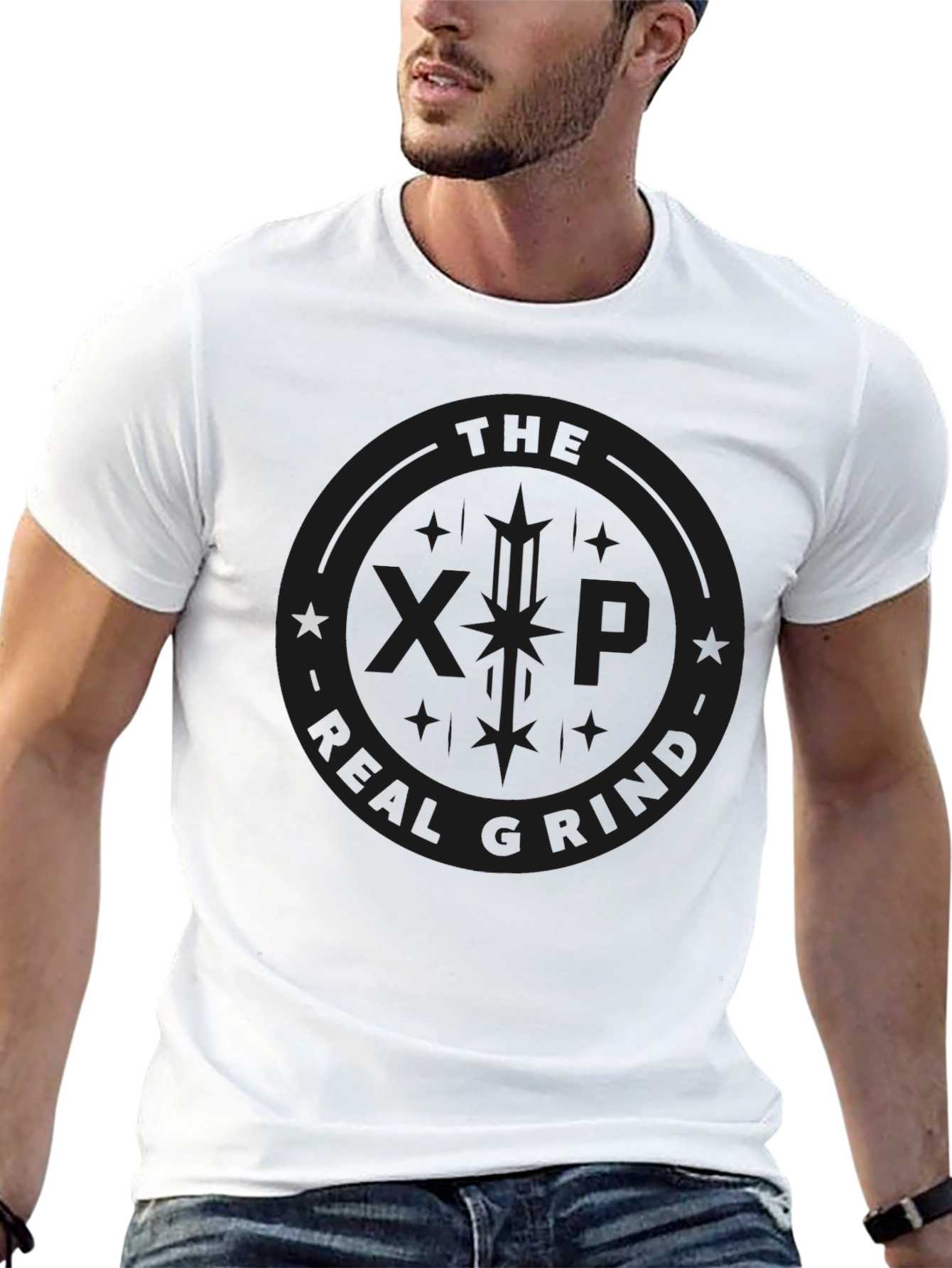 The Real Grind Black Graphic Tee
