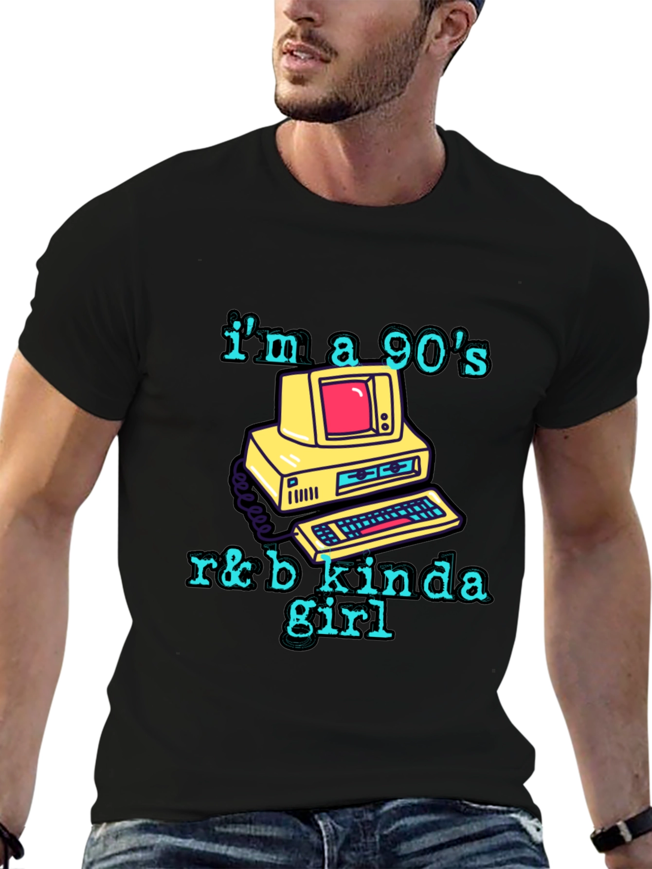Retro 90s R&B Kinda Girl Graphic Tee