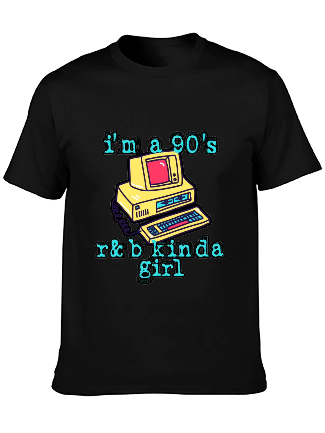Retro 90s R&B Kinda Girl Graphic Tee
