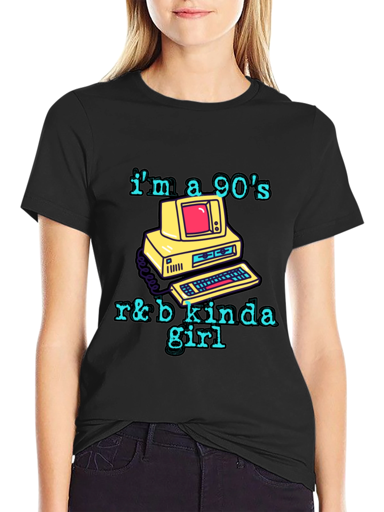 Retro 90s R&B Kinda Girl Graphic Tee