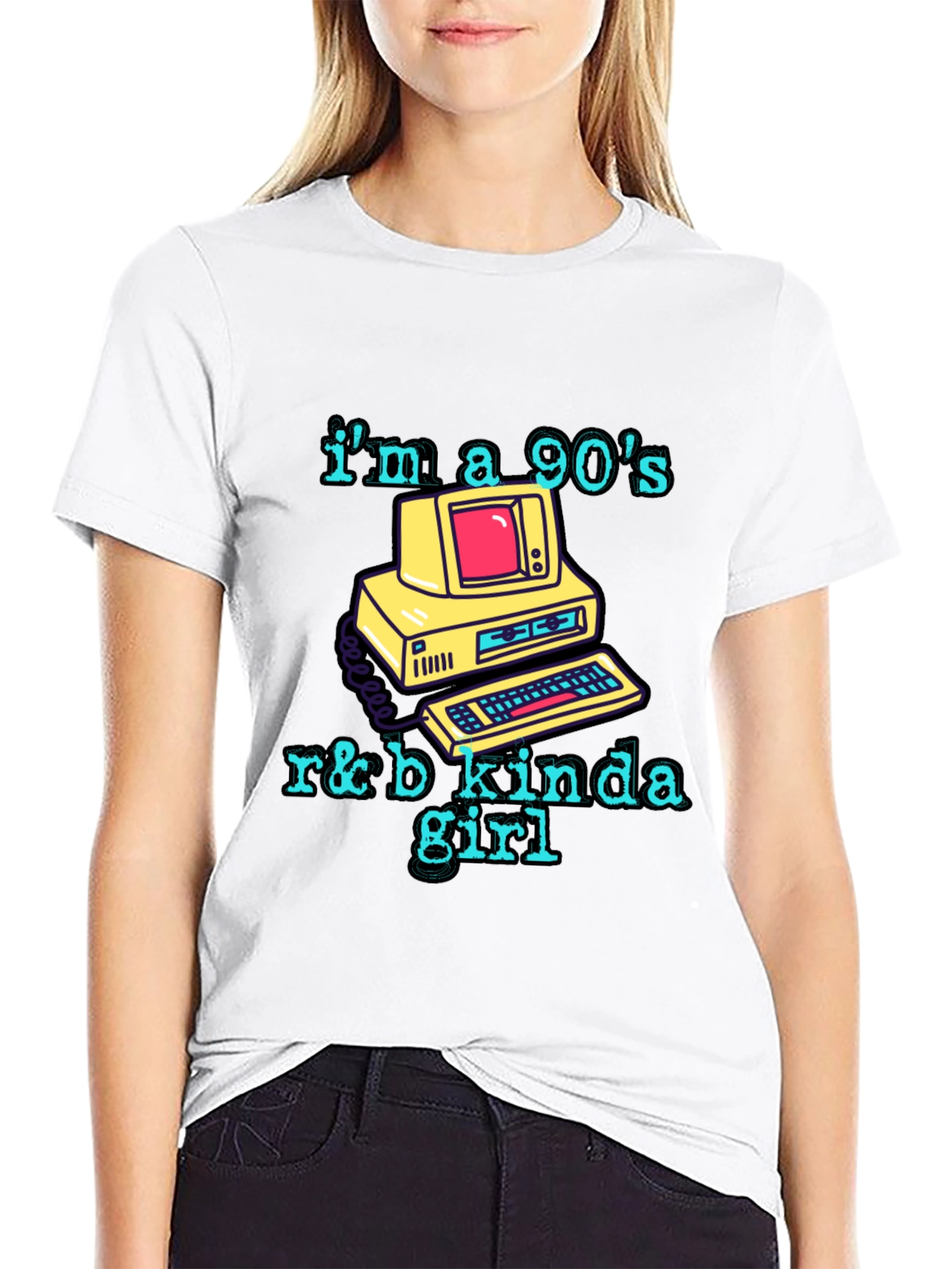 Retro 90s R&B Kinda Girl Graphic Tee