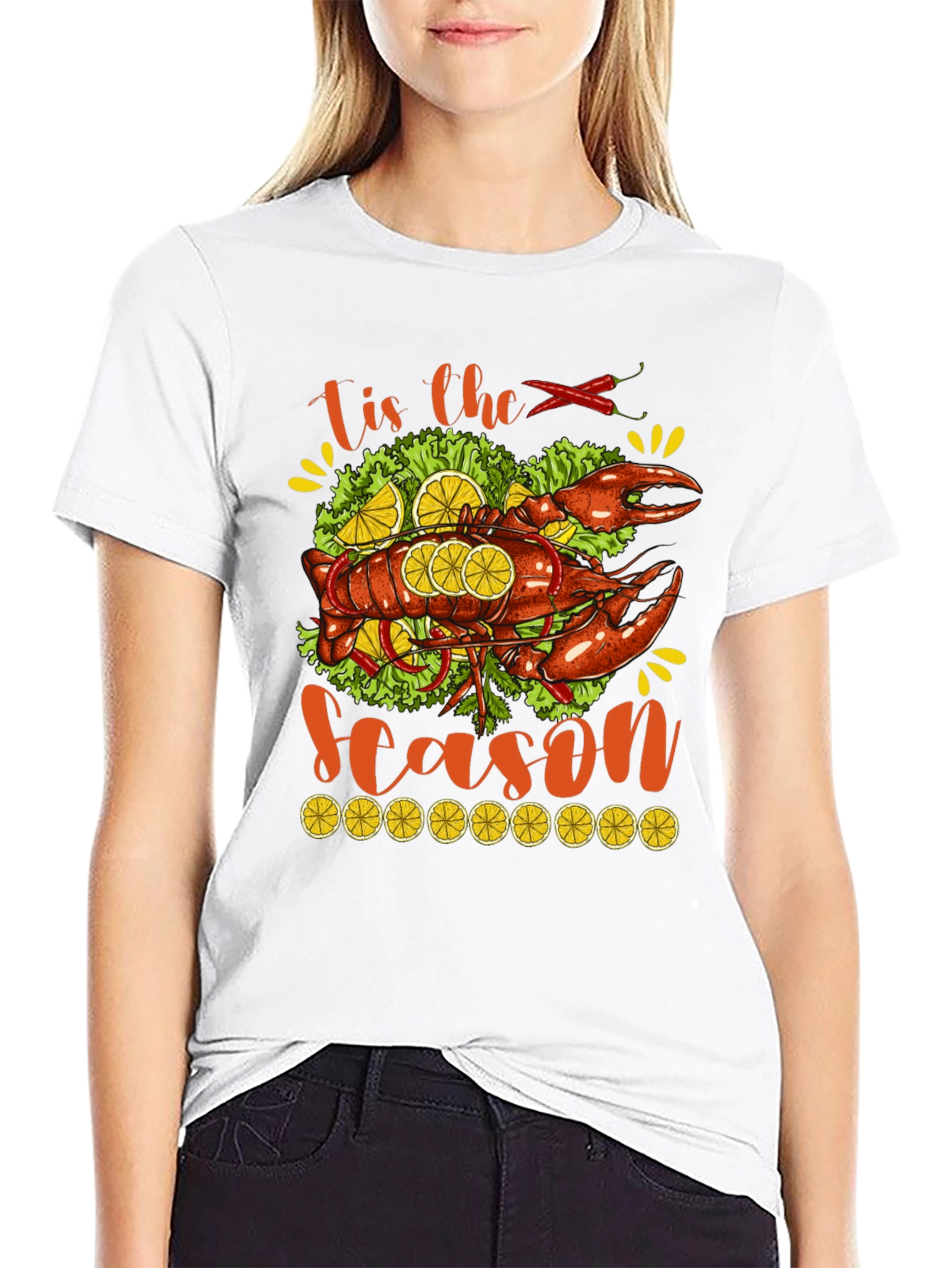 Tis the Season Lobster Graphic Tee