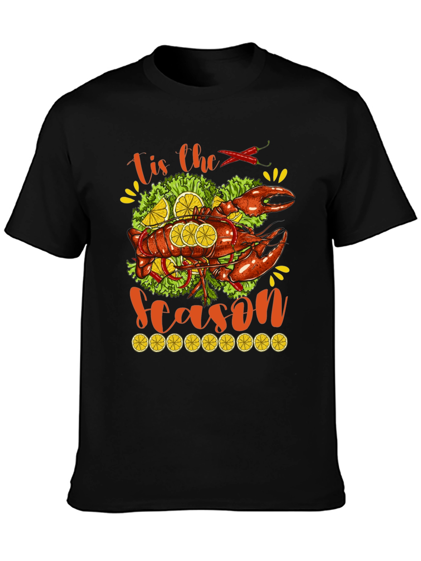 Tis the Season Lobster Graphic Tee