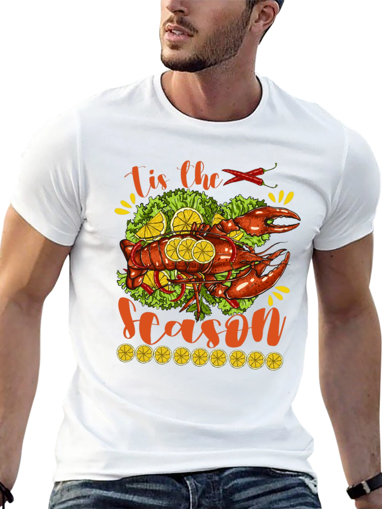 Tis the Season Lobster Graphic Tee