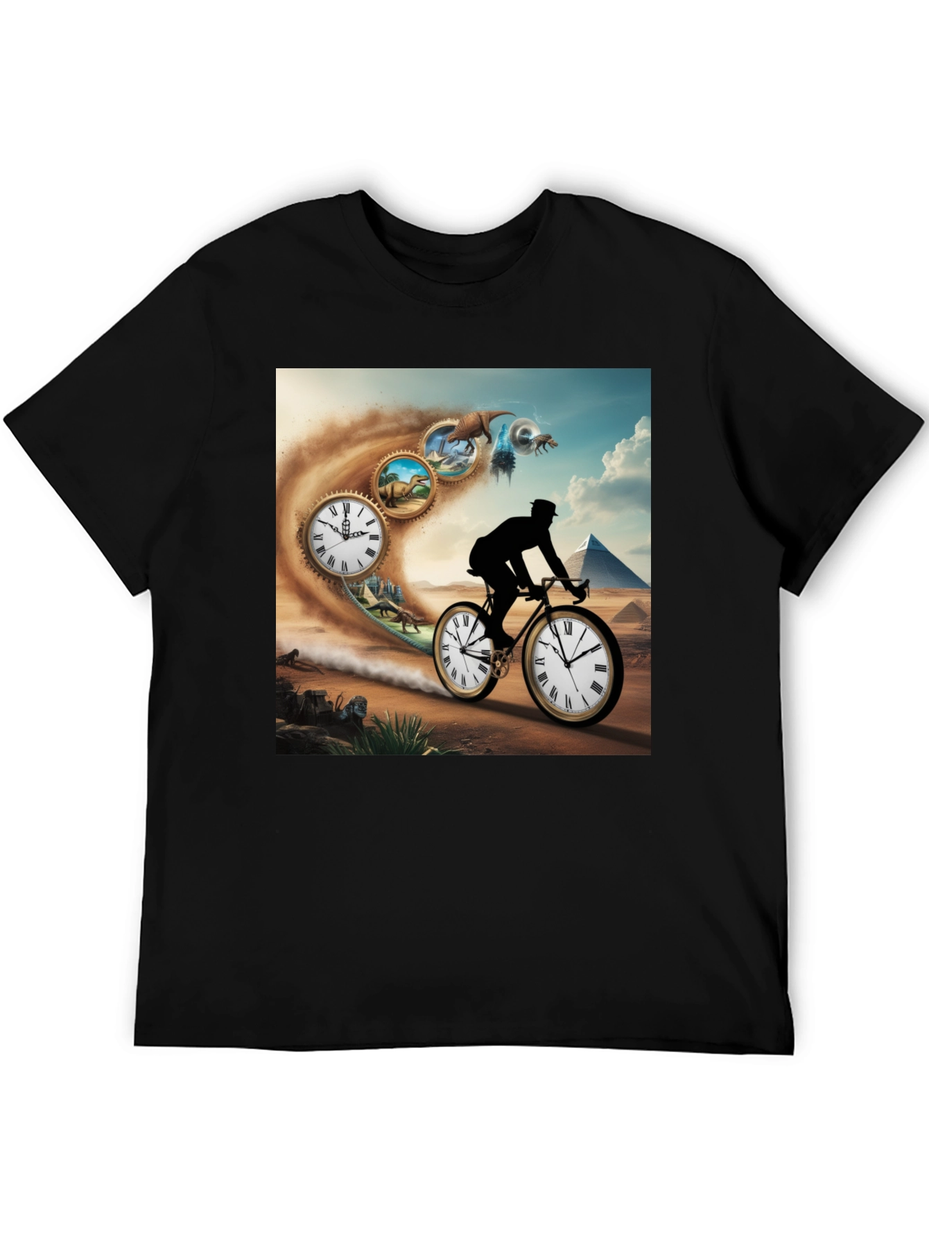 Time Traveler Bike T-Shirt