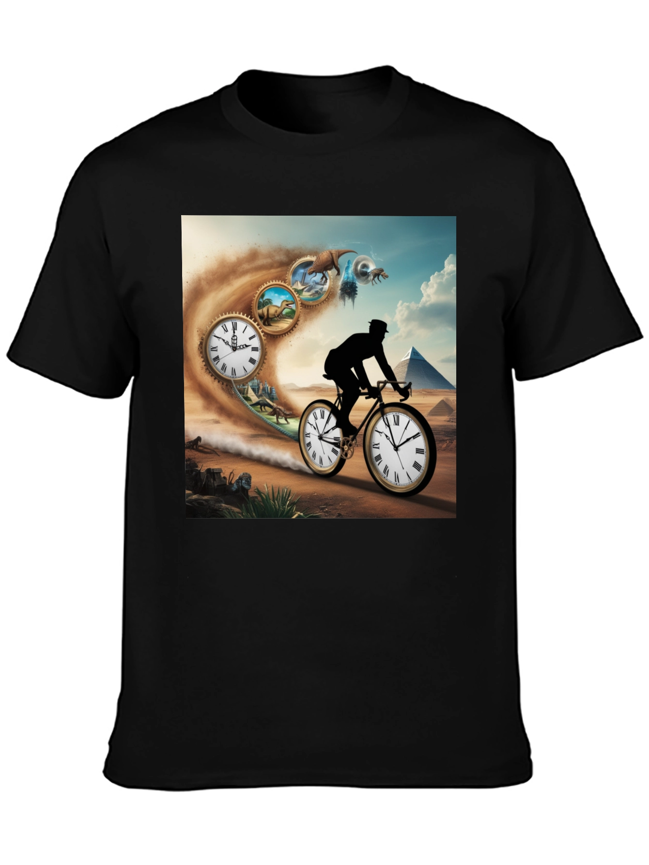 Time Traveler Bike T-Shirt