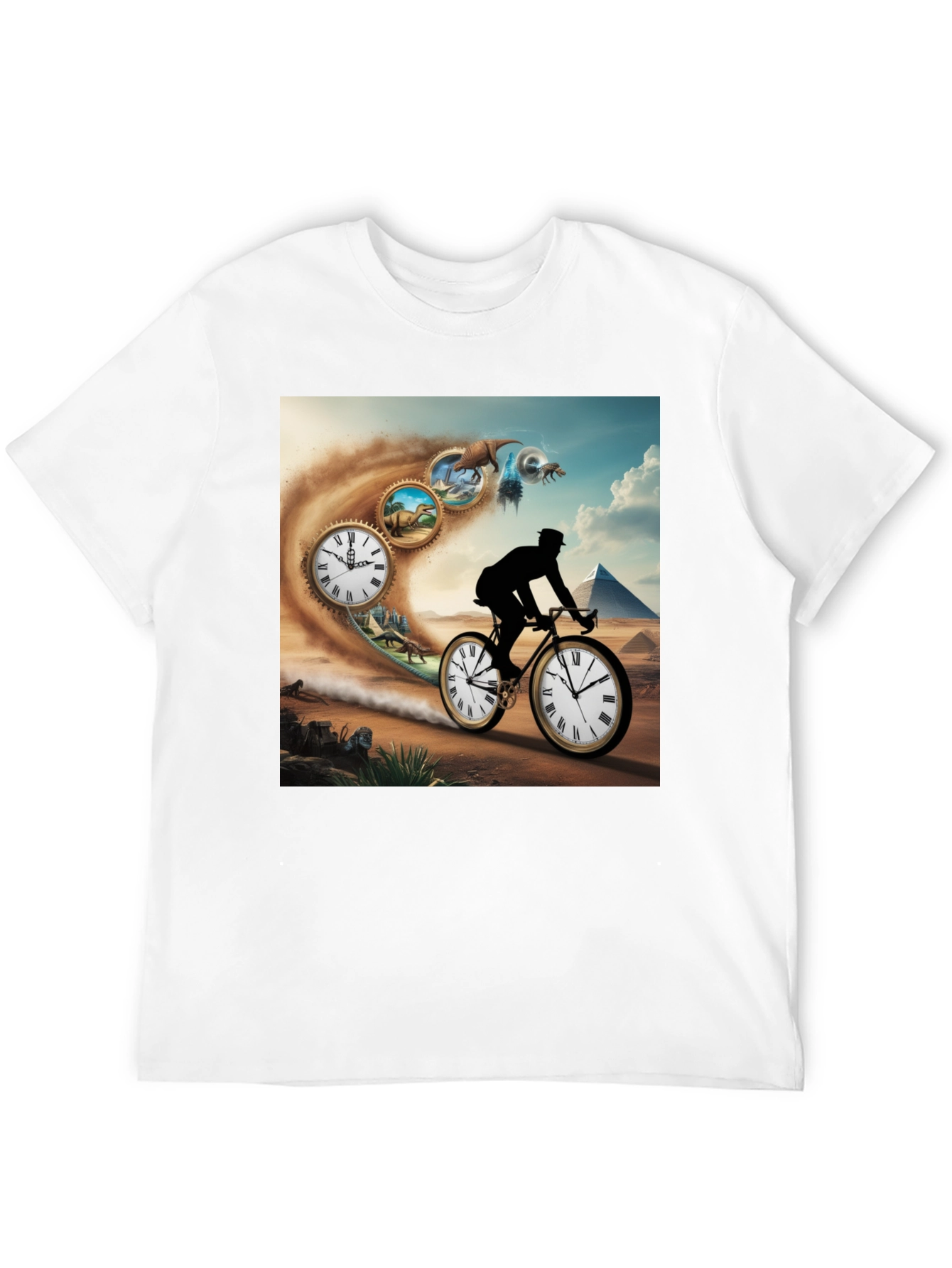 Time Traveler Bike T-Shirt