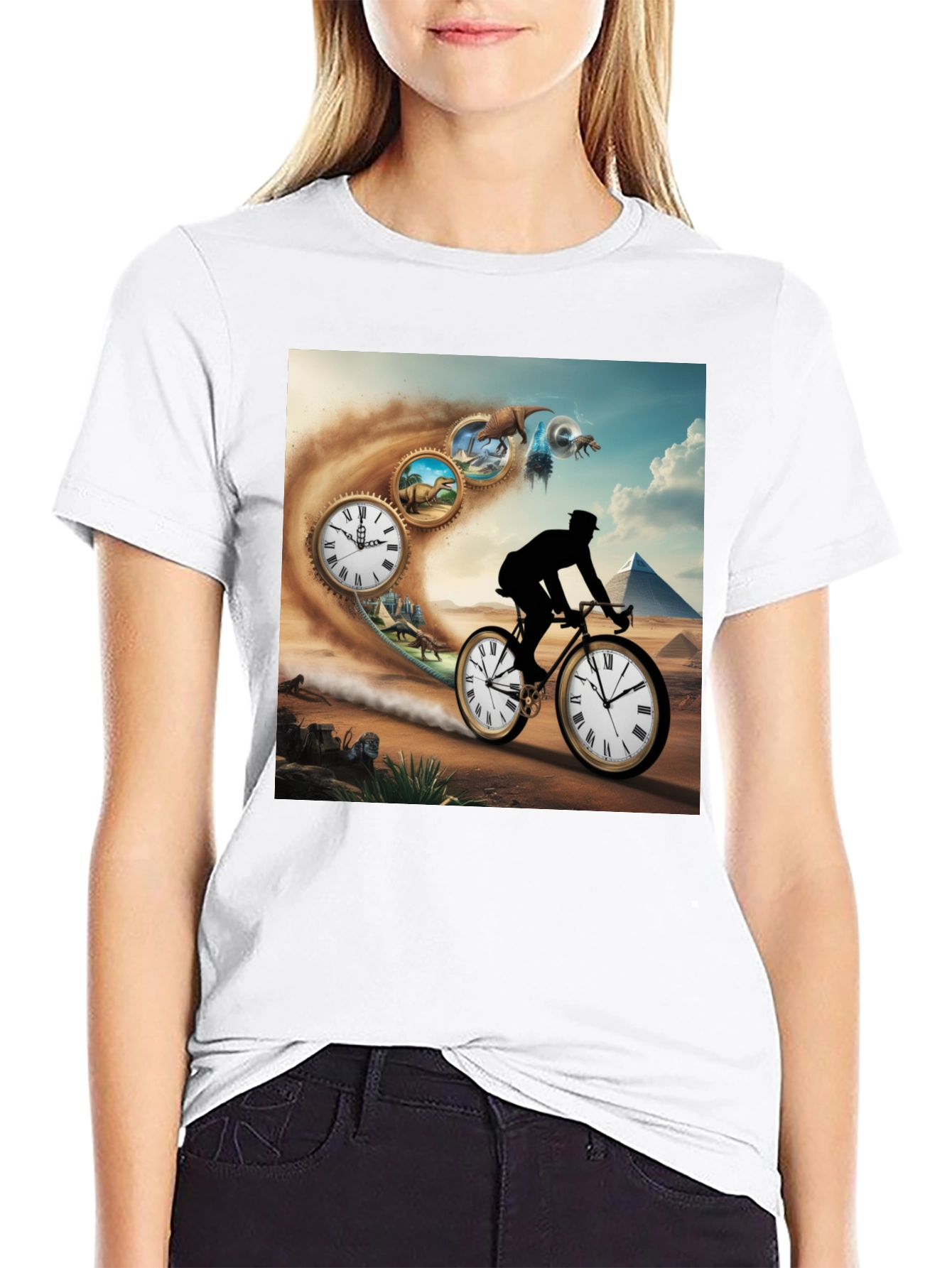 Time Traveler Bike T-Shirt