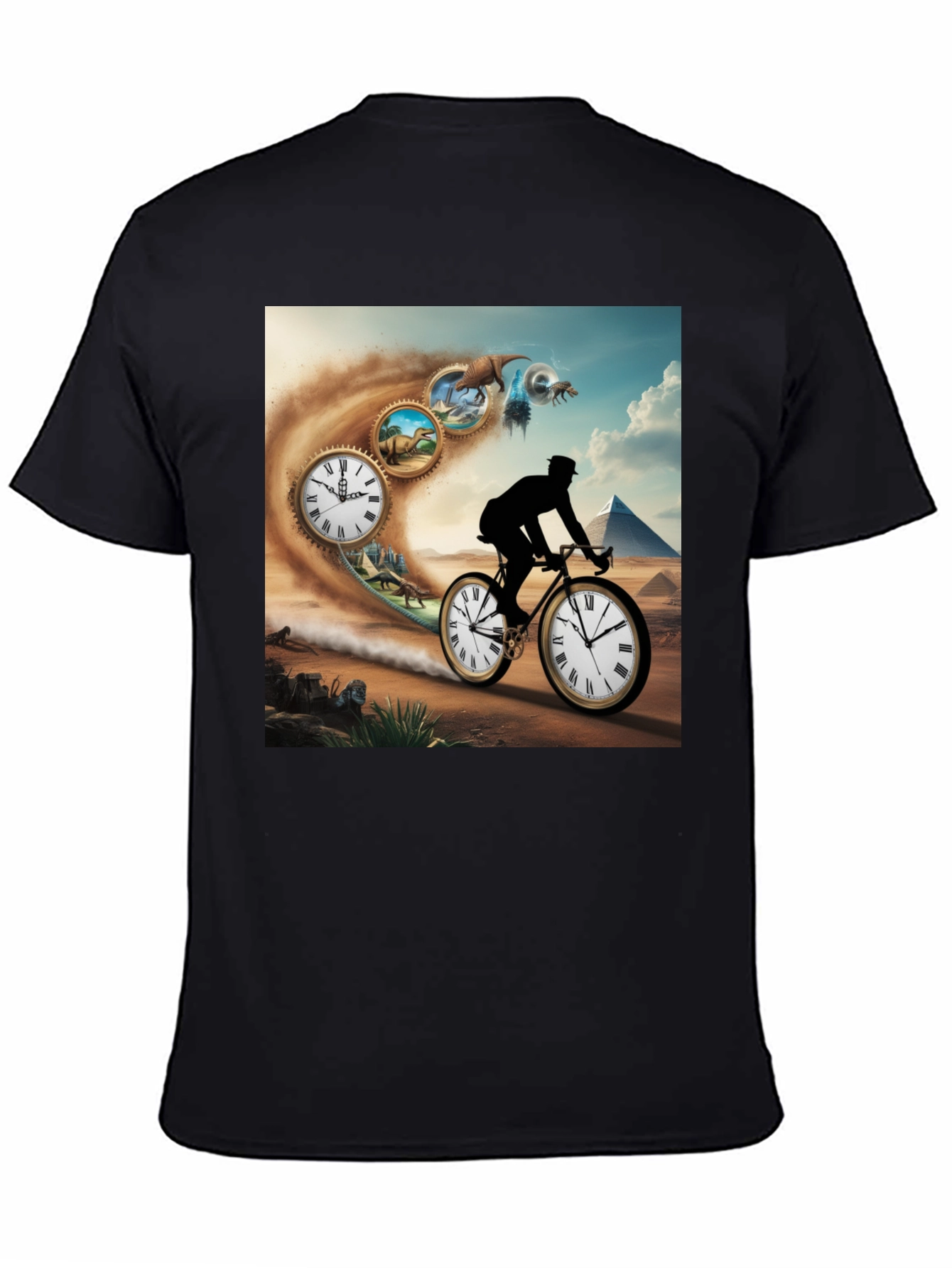 Time Traveler Bike T-Shirt