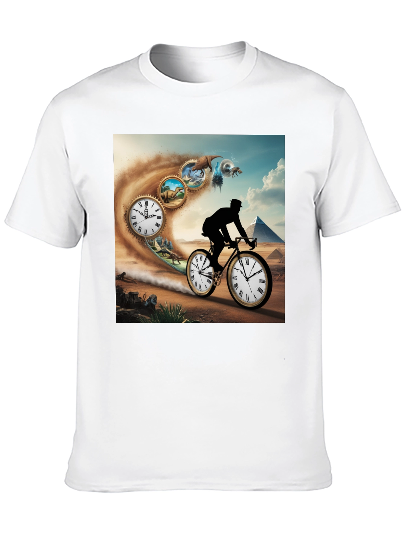 Time Traveler Bike T-Shirt