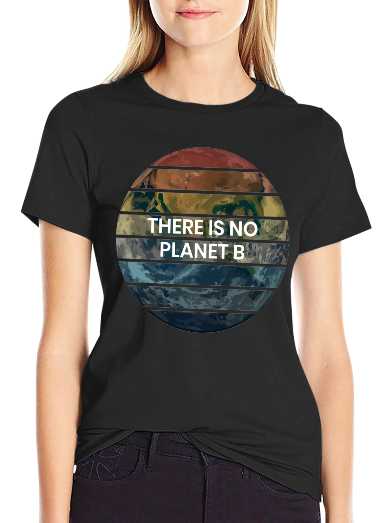 There Is No Planet B Earth Graphic T-Shirt
