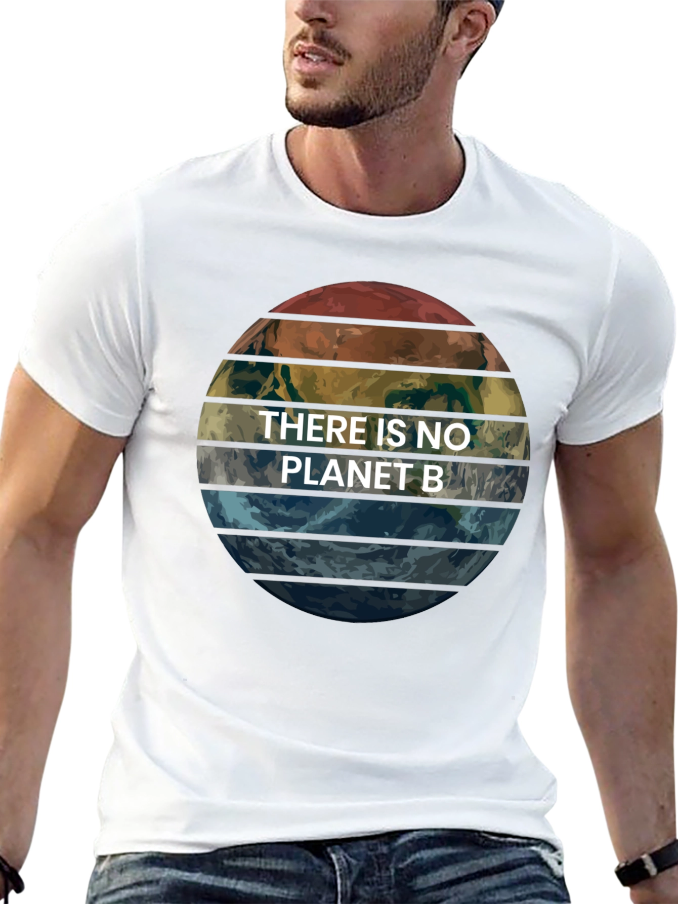 There Is No Planet B Earth Graphic T-Shirt