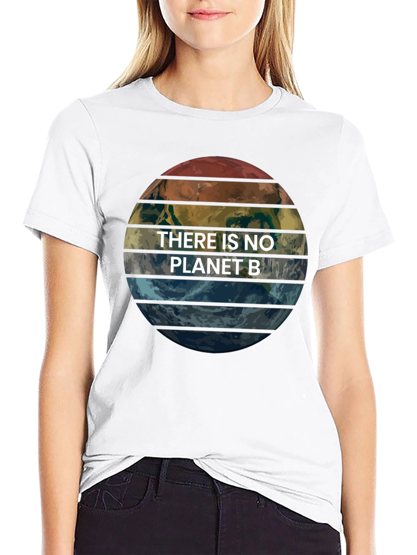 There Is No Planet B Earth Graphic T-Shirt