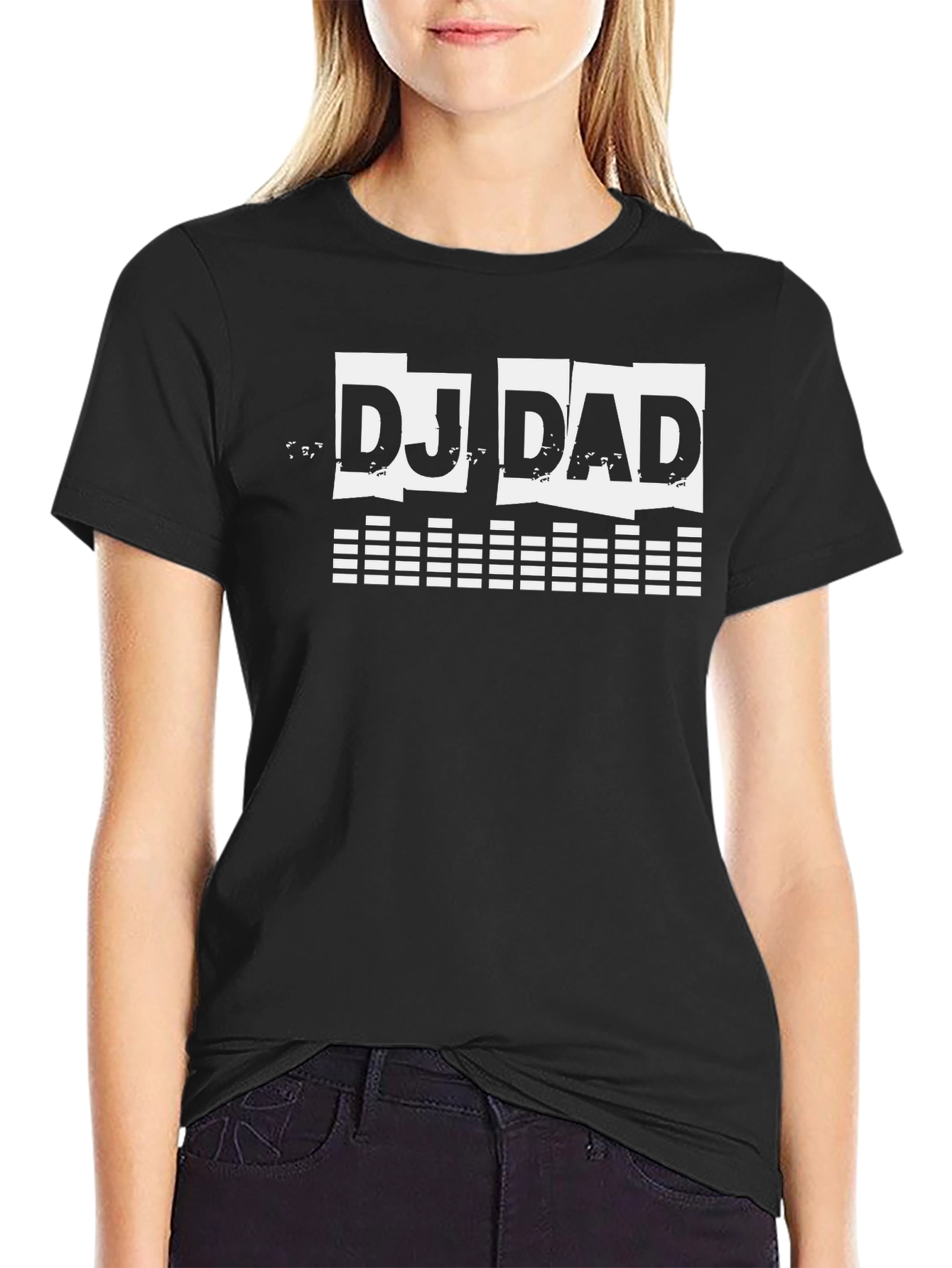 DJ Dad Graphic Tee - Cool Musician Father T-Shirt