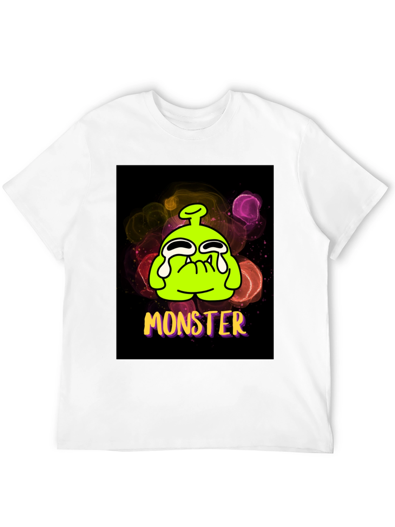 Monster Graphic Tee - Funny Cartoon Alien T-Shirt