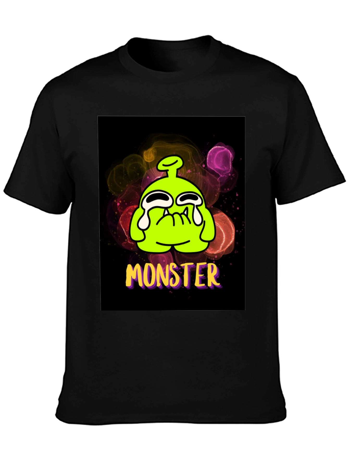 Monster Graphic Tee - Funny Cartoon Alien T-Shirt