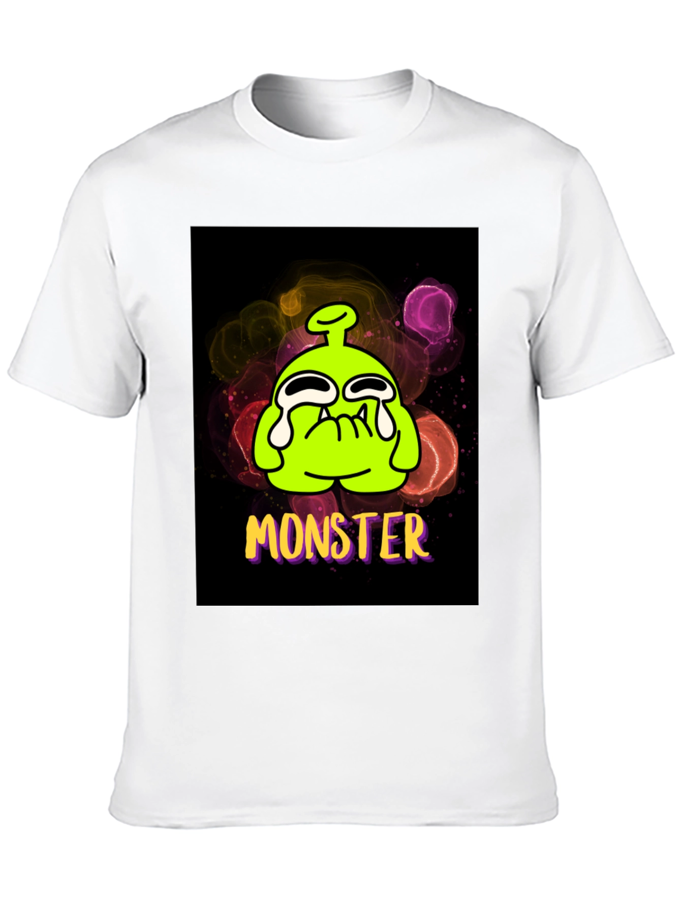 Monster Graphic Tee - Funny Cartoon Alien T-Shirt