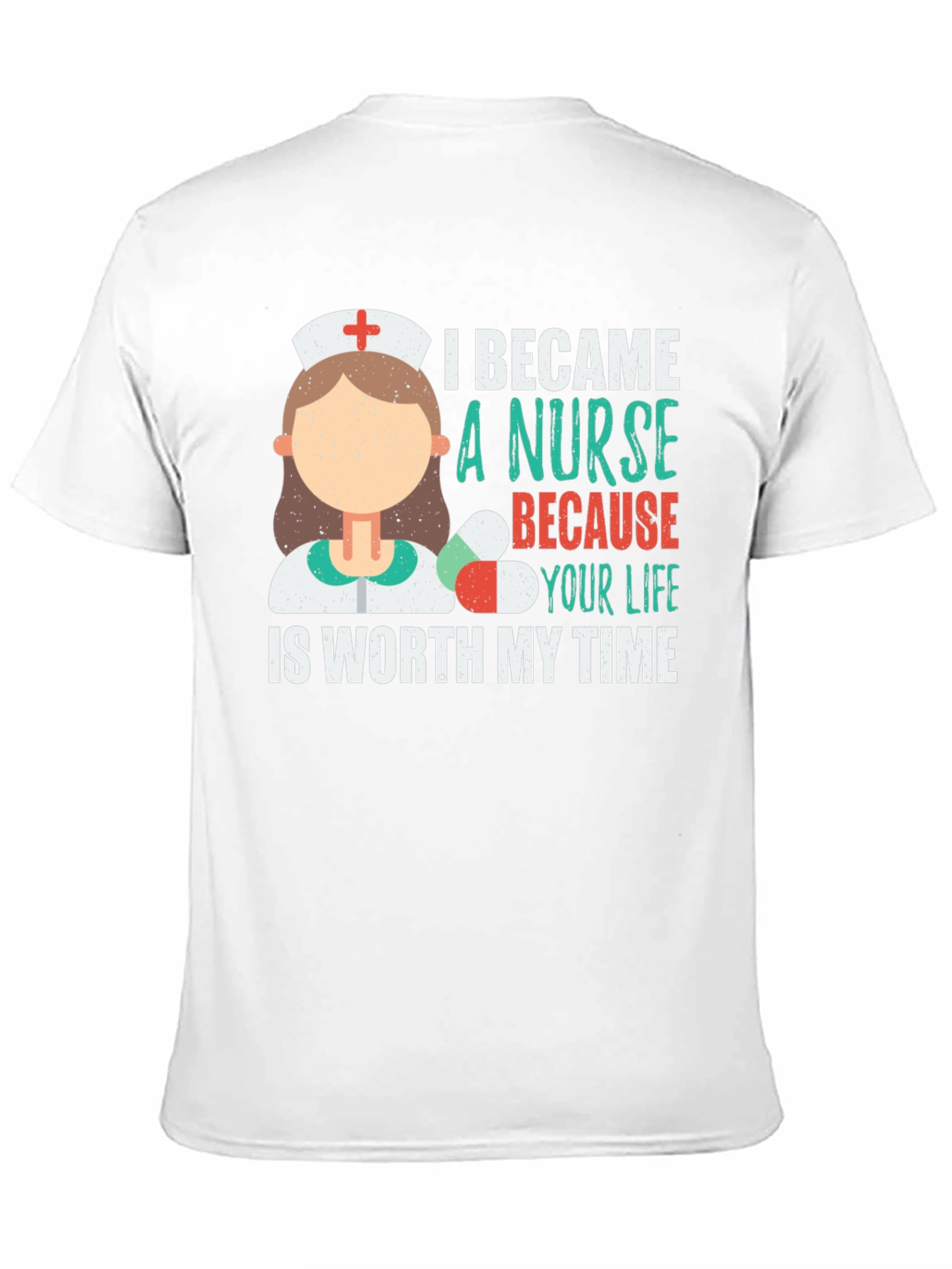 Nurse Graphic T-Shirt - Worth My Time