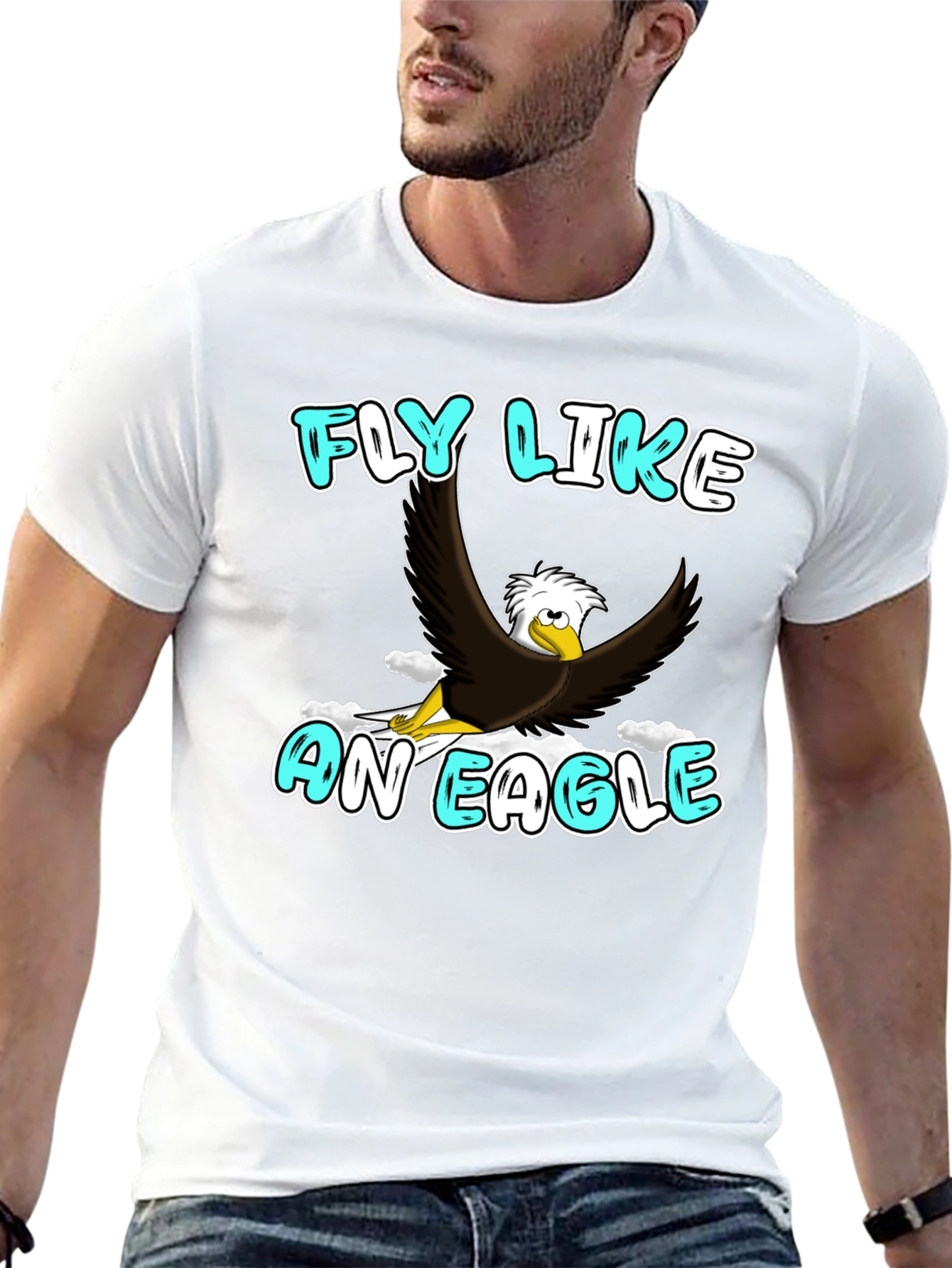 Fly Like An Eagle Graphic Tee