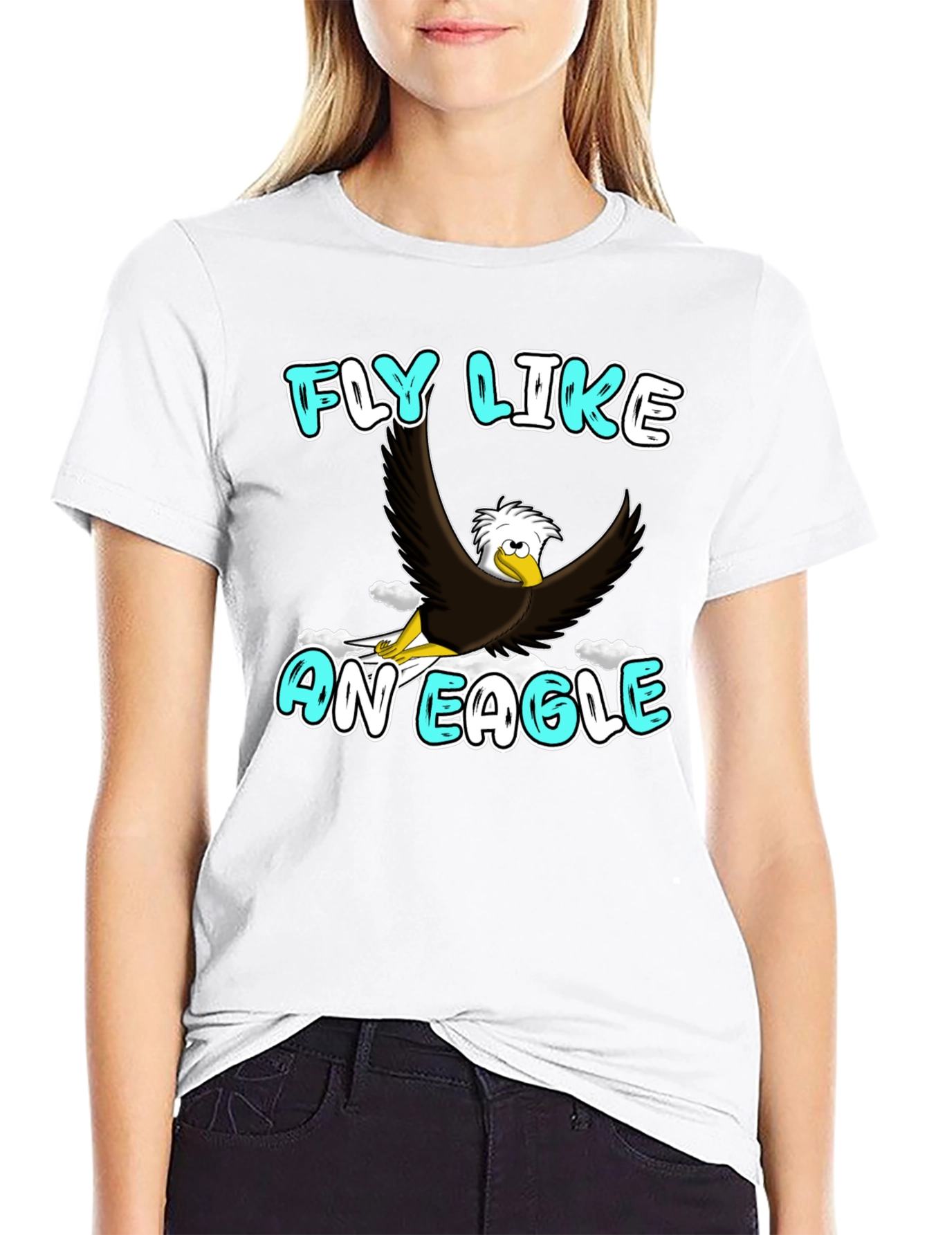 Fly Like An Eagle Graphic Tee