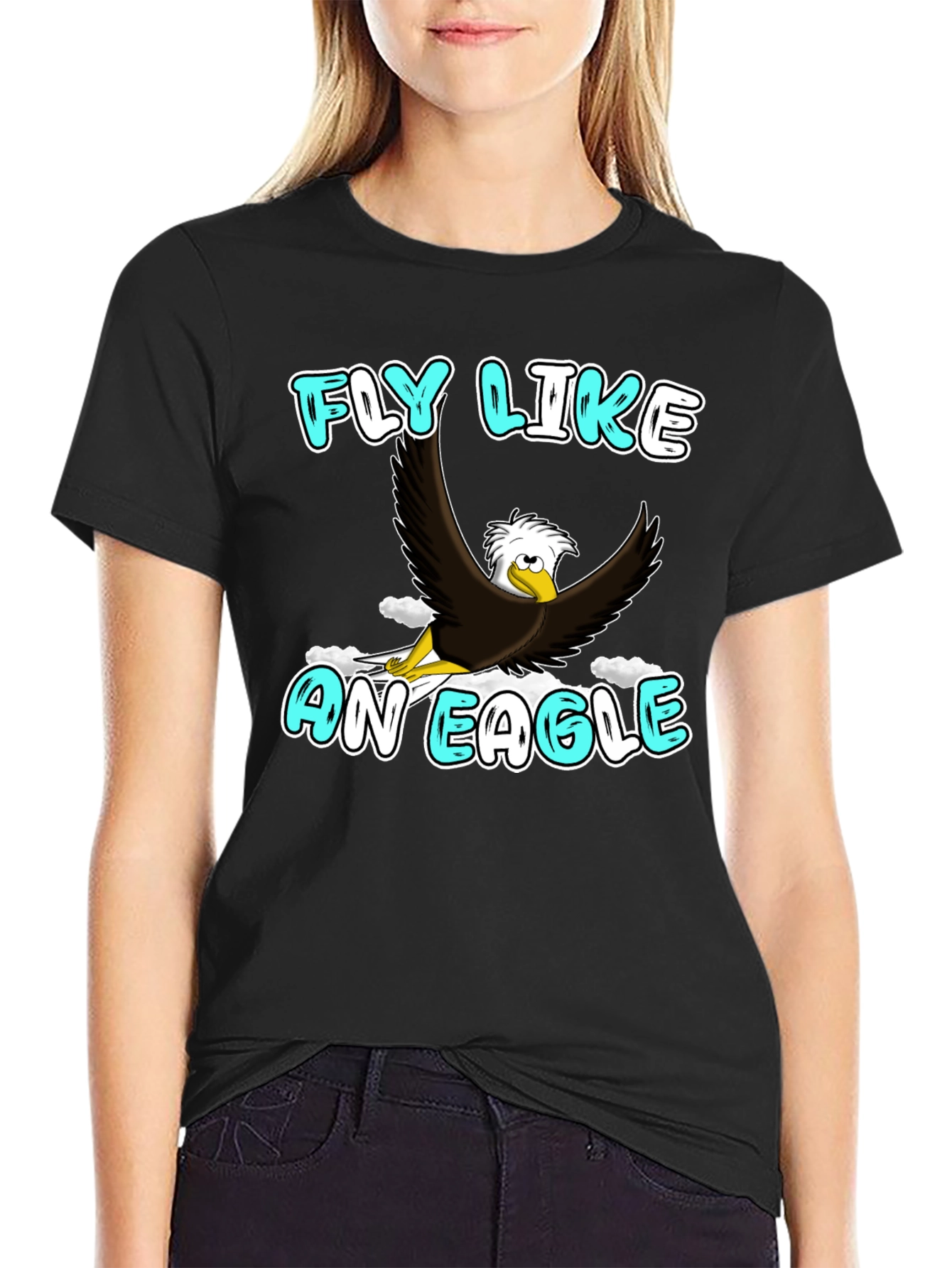 Fly Like An Eagle Graphic Tee