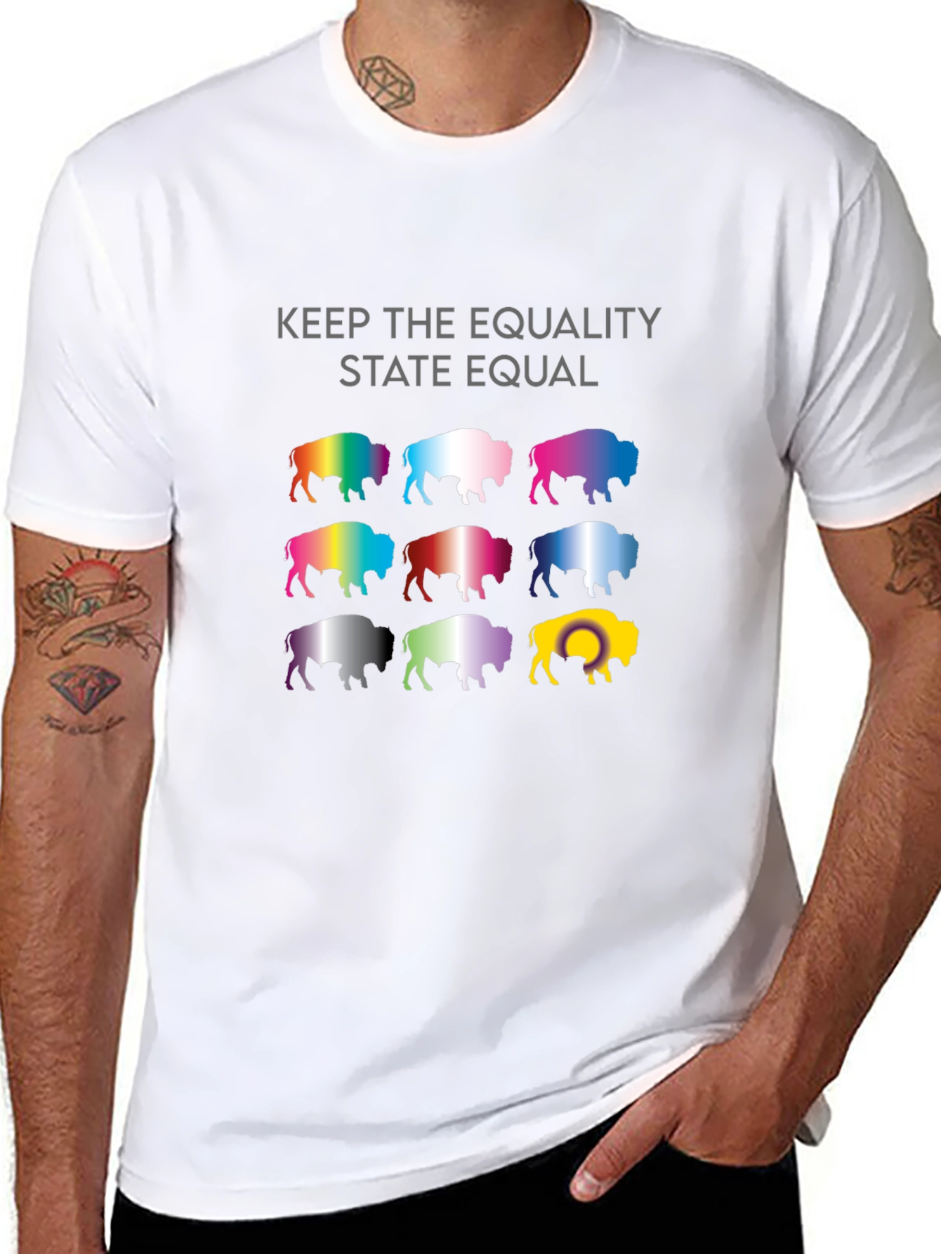 Equality State Buffalo T-Shirt