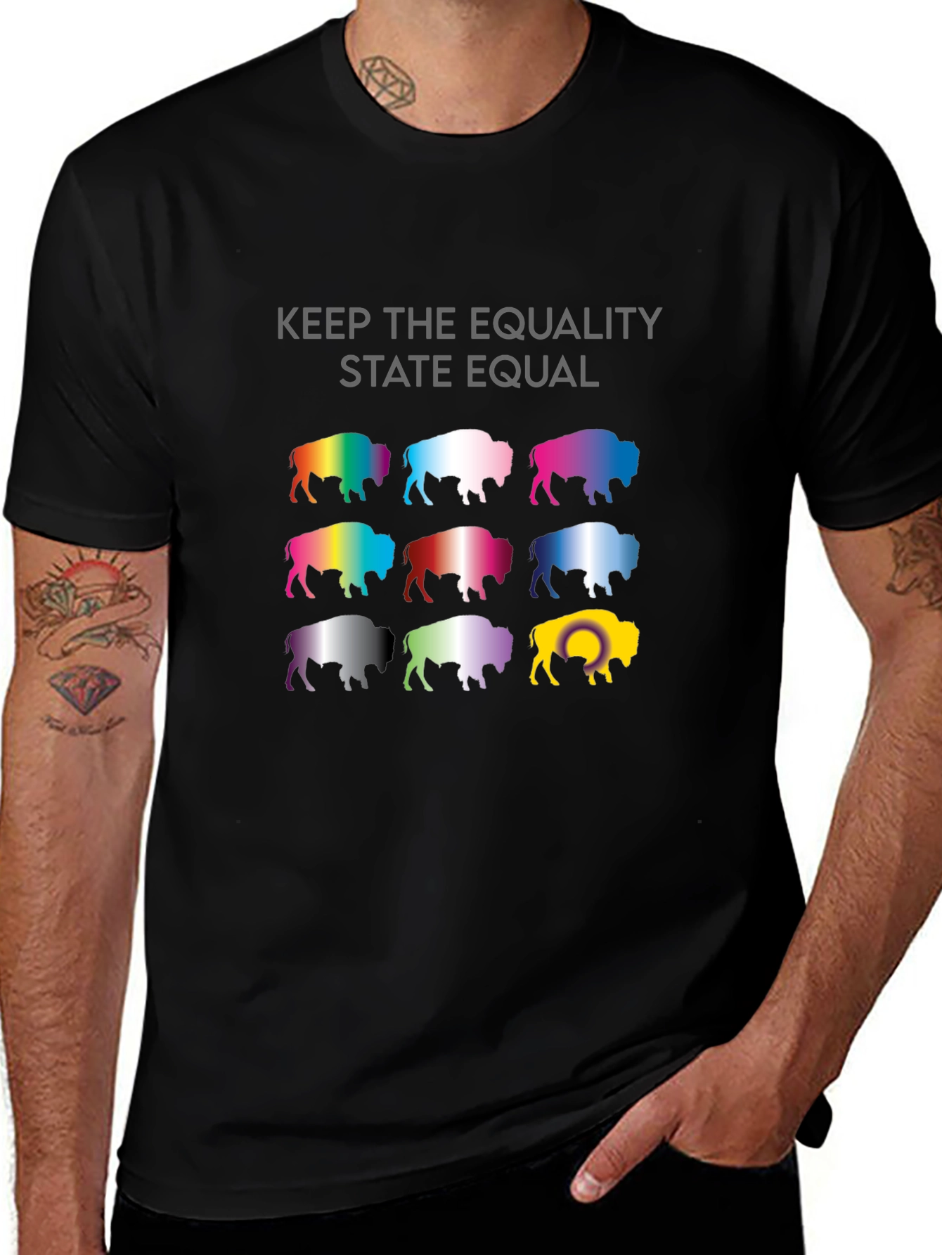 Equality State Buffalo T-Shirt
