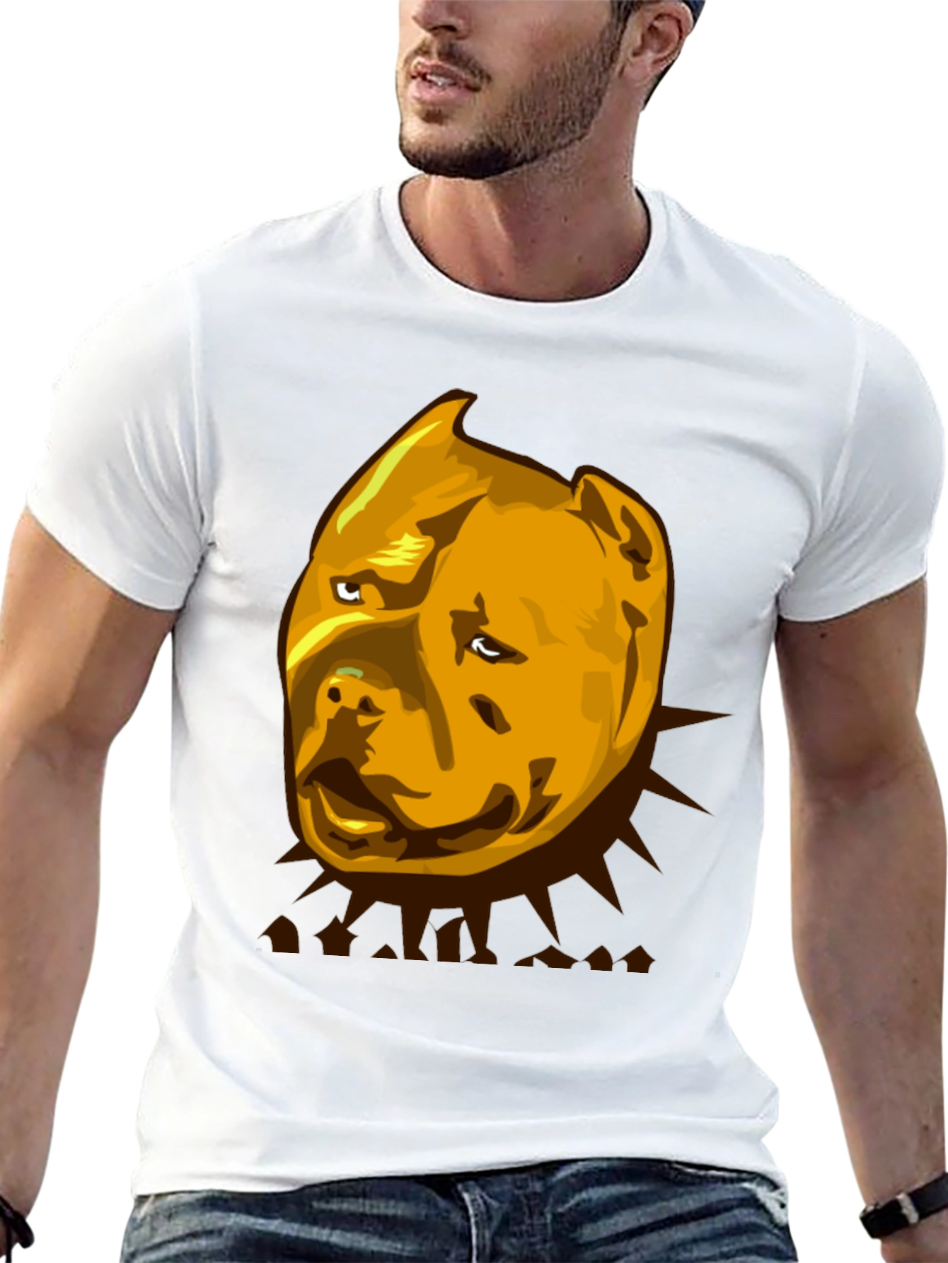 Pitbull Graphic Tee - Mens Black T-Shirt