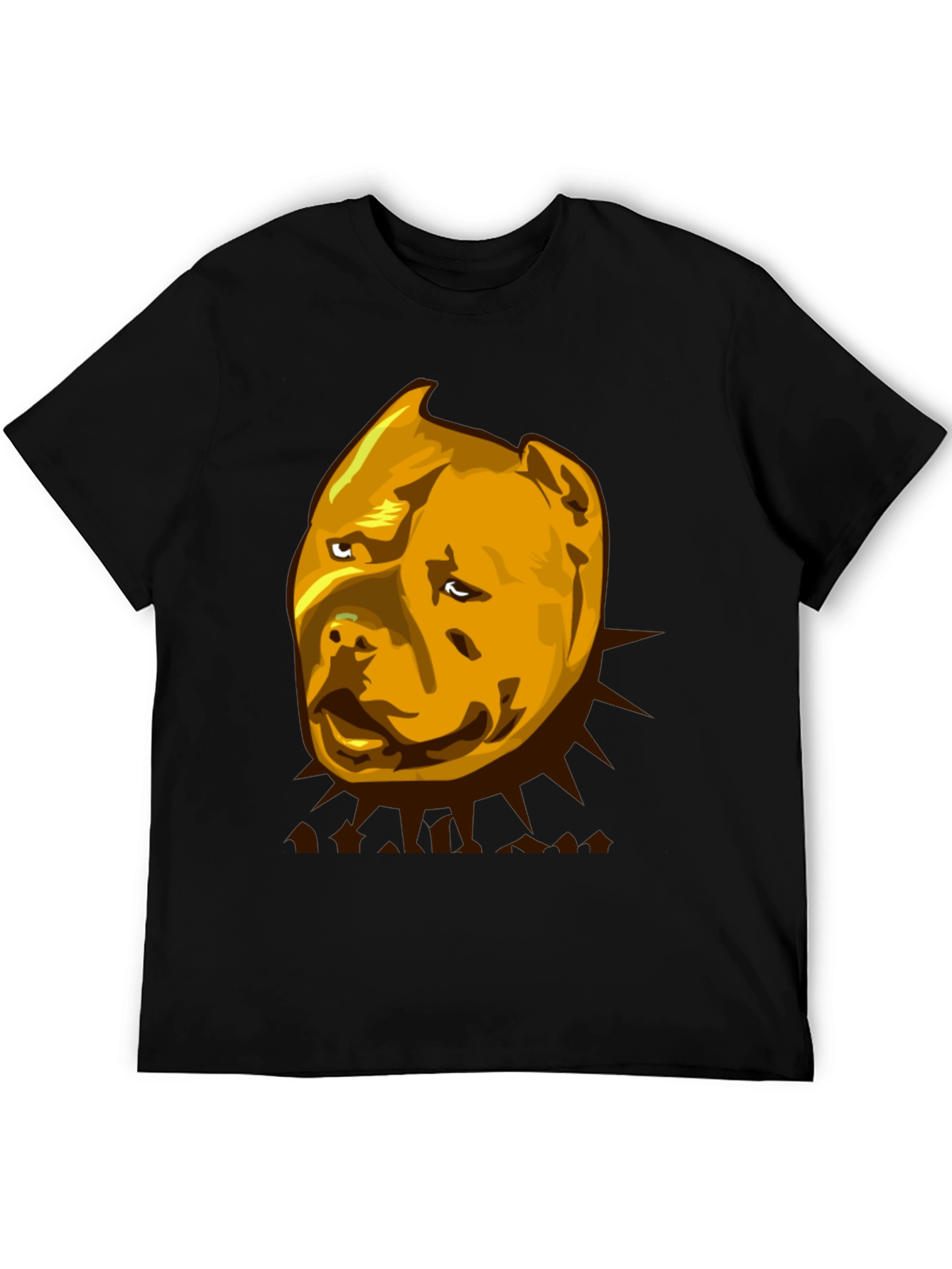 Pitbull Graphic Tee - Mens Black T-Shirt
