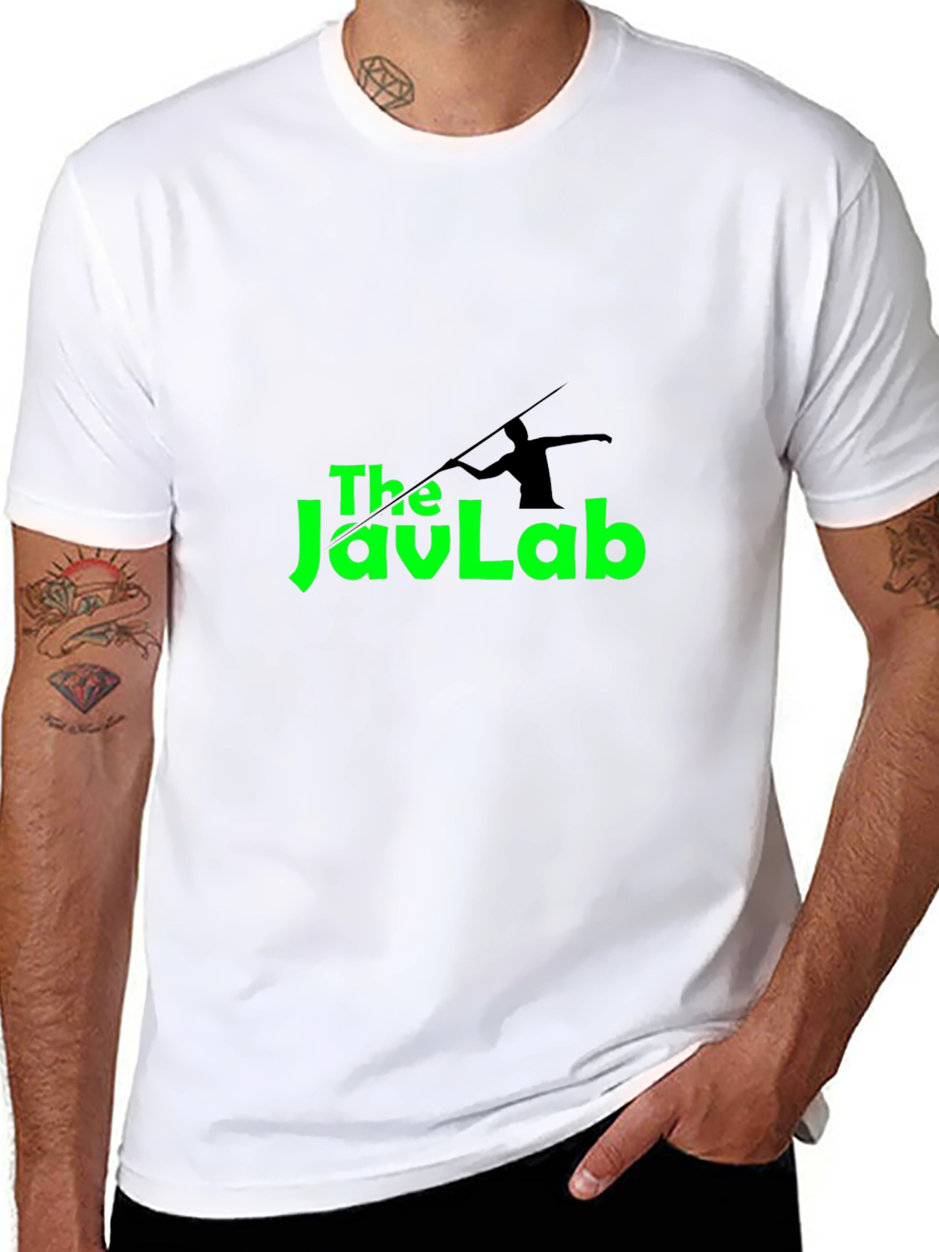 The JavLab Mens Black T-Shirt