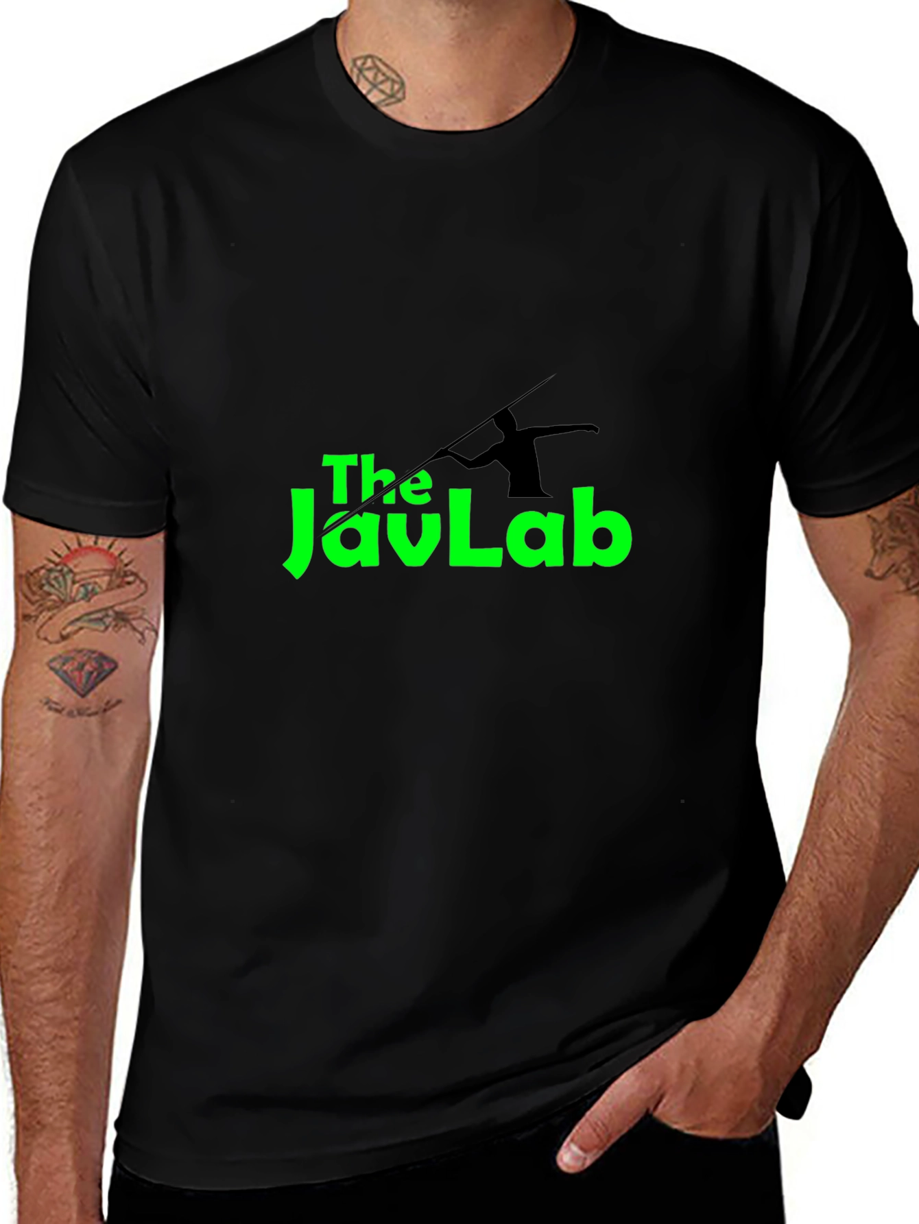 The JavLab Mens Black T-Shirt