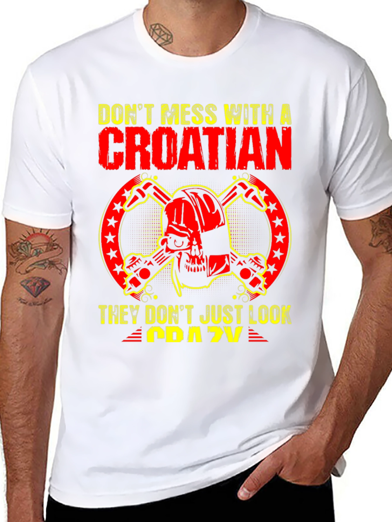 Dont Mess With A Croatian T-Shirt