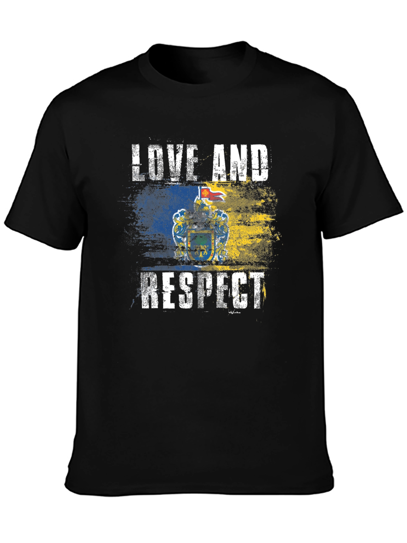 Love and Respect New Jersey Flag T-Shirt