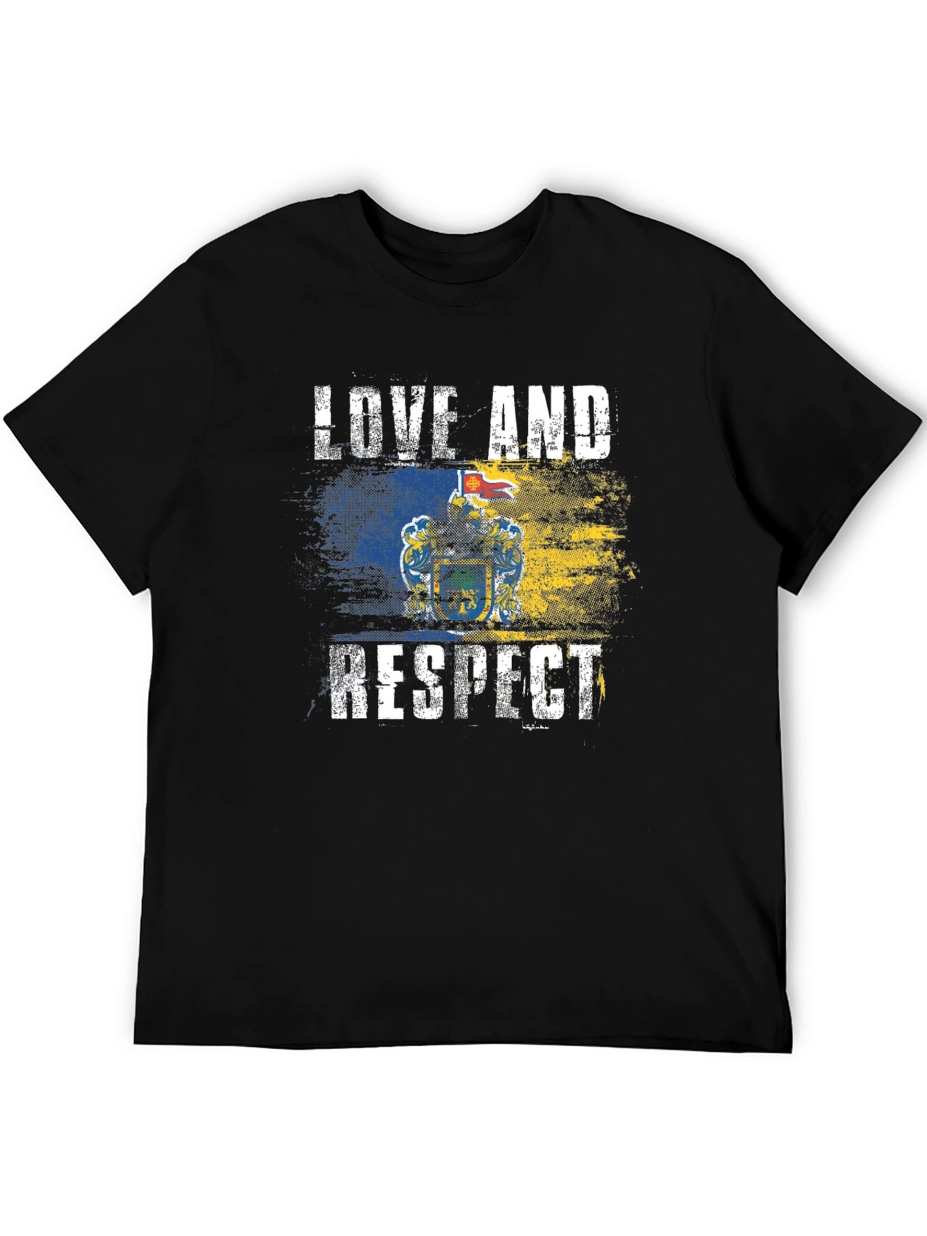 Love and Respect New Jersey Flag T-Shirt