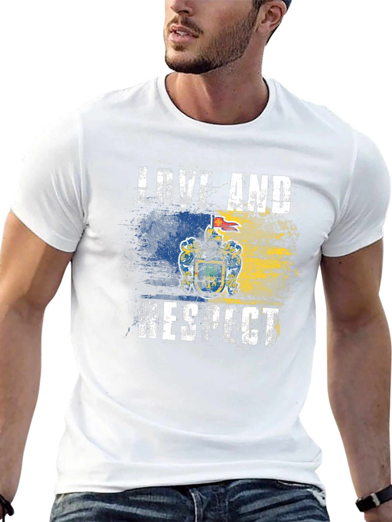 Love and Respect New Jersey Flag T-Shirt