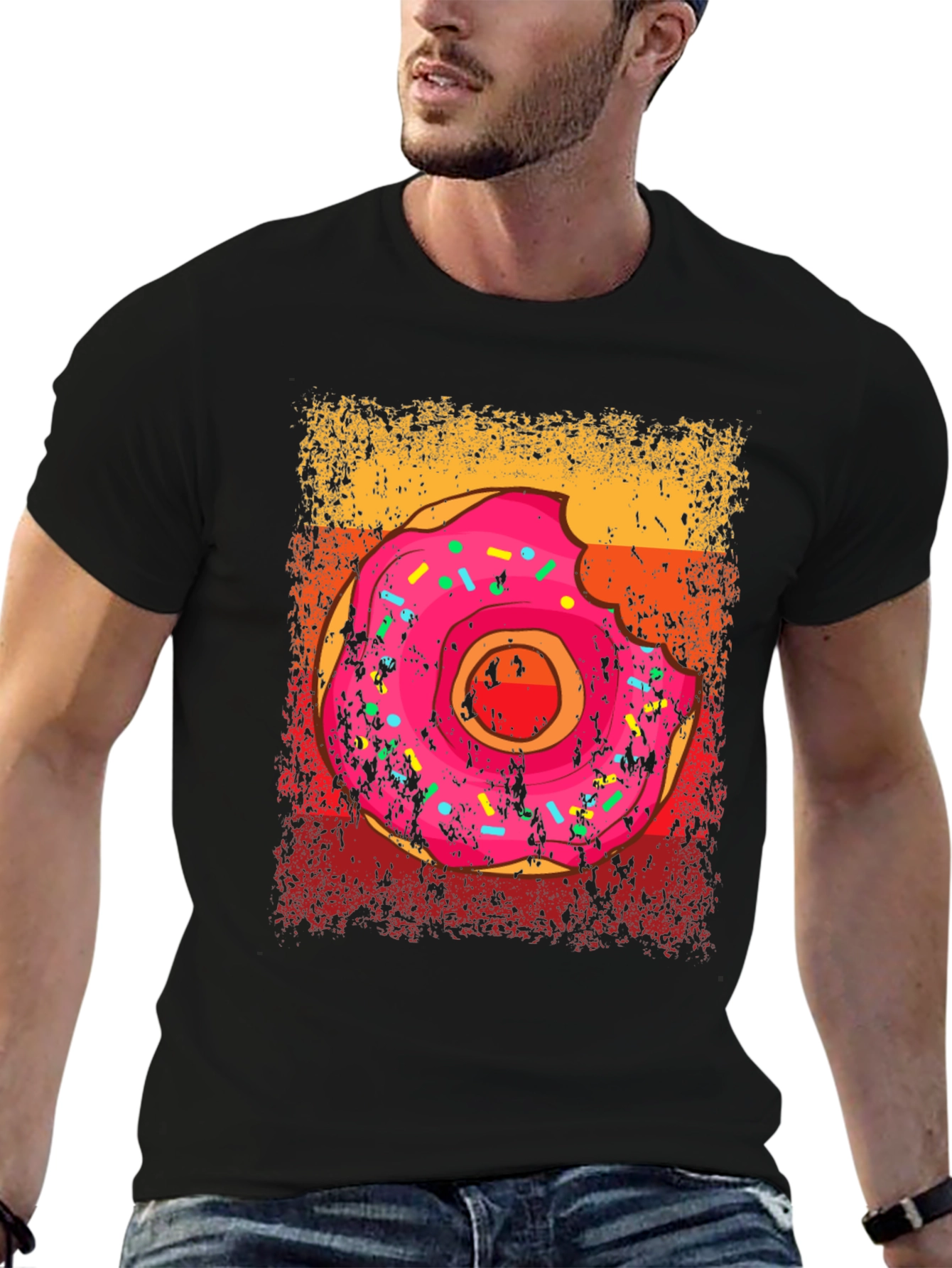Donut Graphic Tee - Delicious Style!