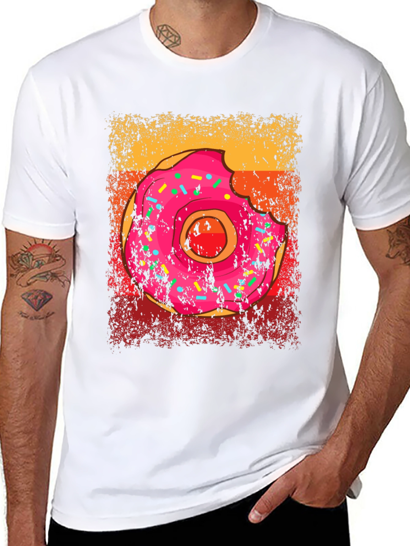 Donut Graphic Tee - Delicious Style!