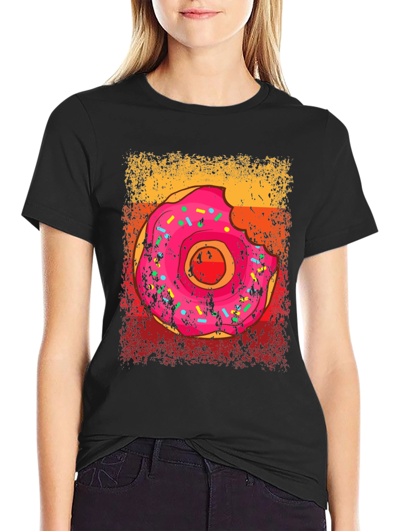 Donut Graphic Tee - Delicious Style!
