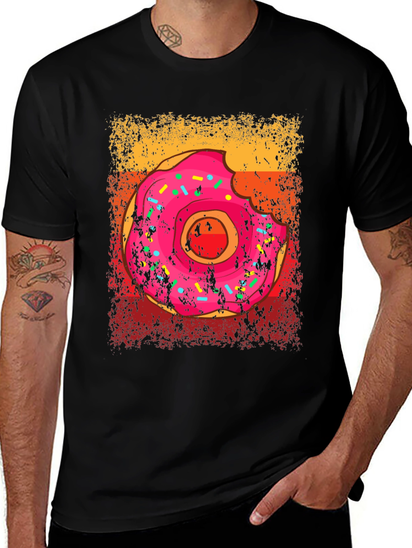 Donut Graphic Tee - Delicious Style!